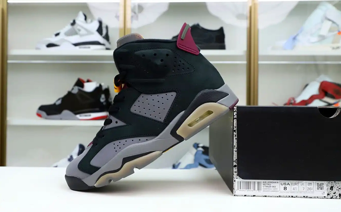 JORDAN AIR BORDEAUX RETRO 6 0617